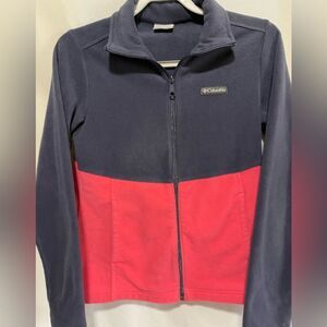 Columbia full zip fleece jacket. Size S.